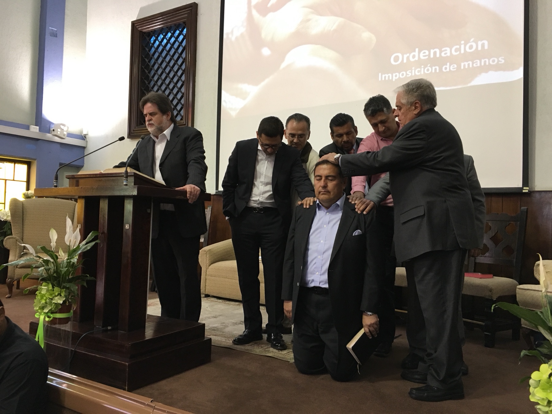 Ordenación del pastor José Luis Sosa Godina en 2017